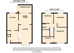 Floorplan of Whitwell Close, Barton Hills, Luton, Bedfordshire, LU3 4BS