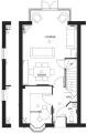 Floorplan of Gold Furlong, Marston Moretaine, Bedfordshire, MK43 0EG