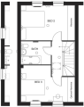 Floorplan of Gold Furlong, Marston Moretaine, Bedfordshire, MK43 0EG