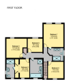 Floorplan of Chalgrave Road, Chalgrave, Bedfordshire, LU5 6JN