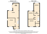 Floorplan of Bracklesham Gardens, Stopsley, Luton, Bedfordshire, LU2 8QJ