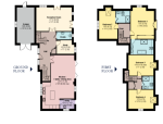 Floorplan of Chalgrave Road, Dunstable, Bedfordshire, LU5 6JN