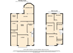 Floorplan of Marston Gardens, Old Bedford Road Area, Luton, Bedfordshire, LU2 7DU