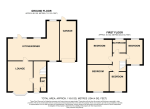 Floorplan of Elvington Gardens, Barton Hills, Luton, Bedfordshire, LU3 4ET