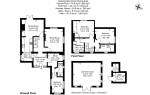 Floorplan of Church End, Steppingley, Bedfordshire, MK45 5AU