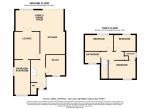 Floorplan of Thetford Gardens, Bushmead, Luton, Bedfordshire, LU2 7FE