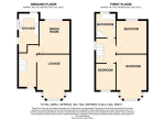 Floorplan of Graham Gardens, Luton, Bedfordshire, LU3 1NQ