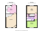 Floorplan of Elveden Close, Bushmead, Luton, Bedfordshire, LU2 7FF