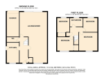 Floorplan of Selsey Drive, Putteridge, Luton, Bedfordshire, LU2 8HZ