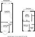 Floorplan of Oliver Street, Ampthill, Bedfordshire, MK45 2SD