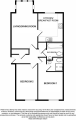 Floorplan of The Hawthorns, Flitwick, Bedfordshire, MK45 1FL