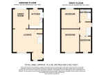 Floorplan of Ketton Close, St Annes, Luton, Bedfordshire, LU2 0RQ