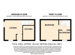 Floorplan of Dorrington Close, Biscot Mill, Luton, Bedfordshire, LU3 1XR