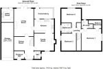 Floorplan of Ivel Close, Barton Le Clay, Bedfordshire, MK45 4NT