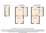 Floorplan of Brendon Avenue, Vauxhall Park, Luton, Bedfordshire, LU2 9LH