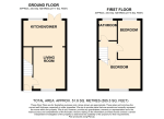 Floorplan of Benington Close, Bushmead, Luton, Bedfordshire, LU2 7YJ