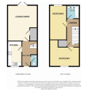 Floorplan of Pine Walk, Silsoe, Bedfordshire, MK45 4FZ