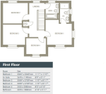 Floorplan of Oatlands Drive, Houghton Conquest, Wixams, Bedfordshire, MK45 3NS