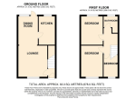 Floorplan of Coyney Green, Biscot Mill, Luton, Bedfordshire, LU3 1XJ