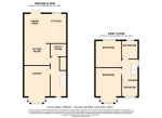 Floorplan of Wood Green Close, Putteridge, Luton, Bedfordshire, LU2 8BX