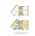 Floorplan of Juniper Drive, Houghton Conquest, Bedfordshire, MK45 3FQ