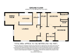 Floorplan of Honeysuckle Avenue, Wilstead, Bedfordshire, MK45 3WN
