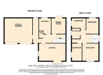 Floorplan of Wiveton Close, Warden Hills, Luton, Bedfordshire, LU2 7DA
