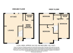 Floorplan of Chester Avenue, Challney, Luton, Bedfordshire, LU4 9SF