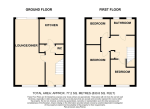 Floorplan of Tiberius Road, Bramingham, Luton, Bedfordshire, LU3 3QJ