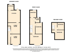 Floorplan of Cromwell Road, Biscot Mill, Luton, Bedfordshire, LU3 1DP