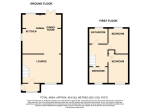 Floorplan of Trimley Close, Leagrave, Luton, Bedfordshire, LU4 9HJ