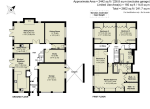 Floorplan of Old Road, Barton Le Clay, Bedfordshire, MK45 4LB