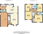 Floorplan of Verbena Gardens, Houghton Conquest, Bedfordshire, MK45 3FU