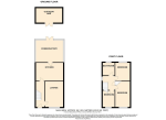 Floorplan of Gardenia Avenue, Leagrave, Luton, Bedfordshire, LU3 2NT