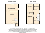 Floorplan of Harlestone Close, Barton Hills, Luton, Bedfordshire, LU3 4DW