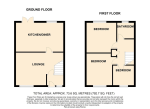 Floorplan of Roedean Close, Stopsley, Luton, Bedfordshire, LU2 8QW