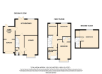 Floorplan of Swifts Green Terrace, Putteridge, Luton, Bedfordshire, LU2 8BW