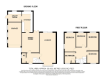 Floorplan of Beckham Close, Warden Hills, Luton, Bedfordshire, LU2 7BX