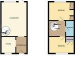 Floorplan of Brussels Way, Luton, Bedfordshire, LU3 3TH