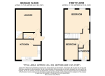 Floorplan of Laxton Close, Wigmore, Luton, Bedfordshire, LU2 8SJ