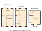 Floorplan of Chiltern Road, Stewartby, Bedfordshire, MK43 9TJ