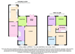 Floorplan of Blakeney Drive, Warden Hills, Luton, Bedfordshire, LU2 7AL