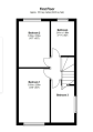 Floorplan of Yately Close, Bushmead, Luton, Bedfordshire, LU2 7HF