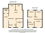 Floorplan of Dane Road, Barton Le Clay, Bedfordshire, MK45 4QL