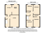 Floorplan of Dovedale, Bushmead, Luton, Bedfordshire, LU2 7FQ