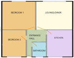 Floorplan of Sundon Park Parade, Sundon Park, Luton, Bedfordshire, LU3 3BH
