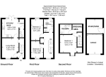 Floorplan of Poppy Drive, Ampthill, Bedfordshire, MK45 2AW