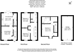 Floorplan of Poppy Drive, Ampthill, Bedfordshire, MK45 2AW