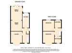 Floorplan of Kings Road, Flitwick, Bedfordshire, MK45 1EL