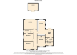 Floorplan of Great Lane, Clophill, Bedfordshire, MK45 4BQ